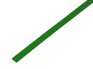 Трубка термоусаживаемая ТУТ нг 5,0/2,5мм, зеленая, упаковка 50шт. по 1м REXANT